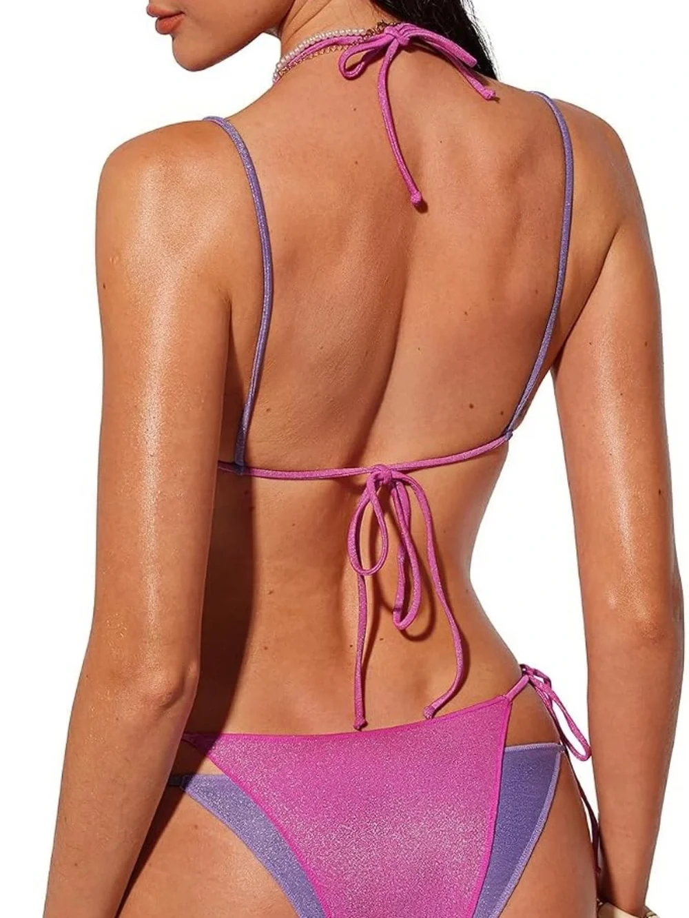 NWT! Lumiere Double Kini Micro Bikini Set
